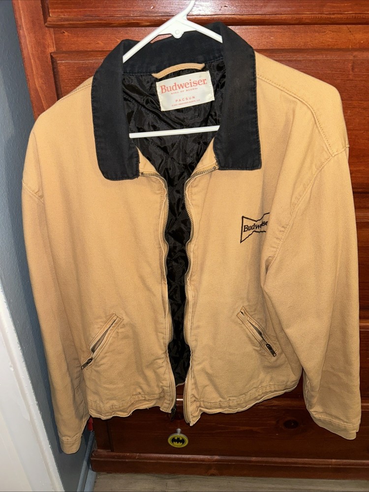 Pacsun Men's Budweiser Jacket Size M