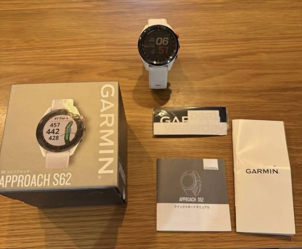 Garmin Approach S62 Premium Golf GPS Watch Japan Edition