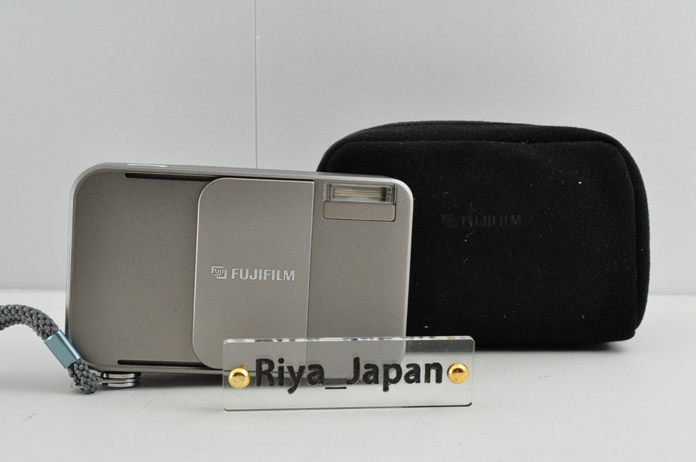 MINT FUJIFILM CARDIA mini TIARA Point & Shoot Film Camera w Case JAPAN
