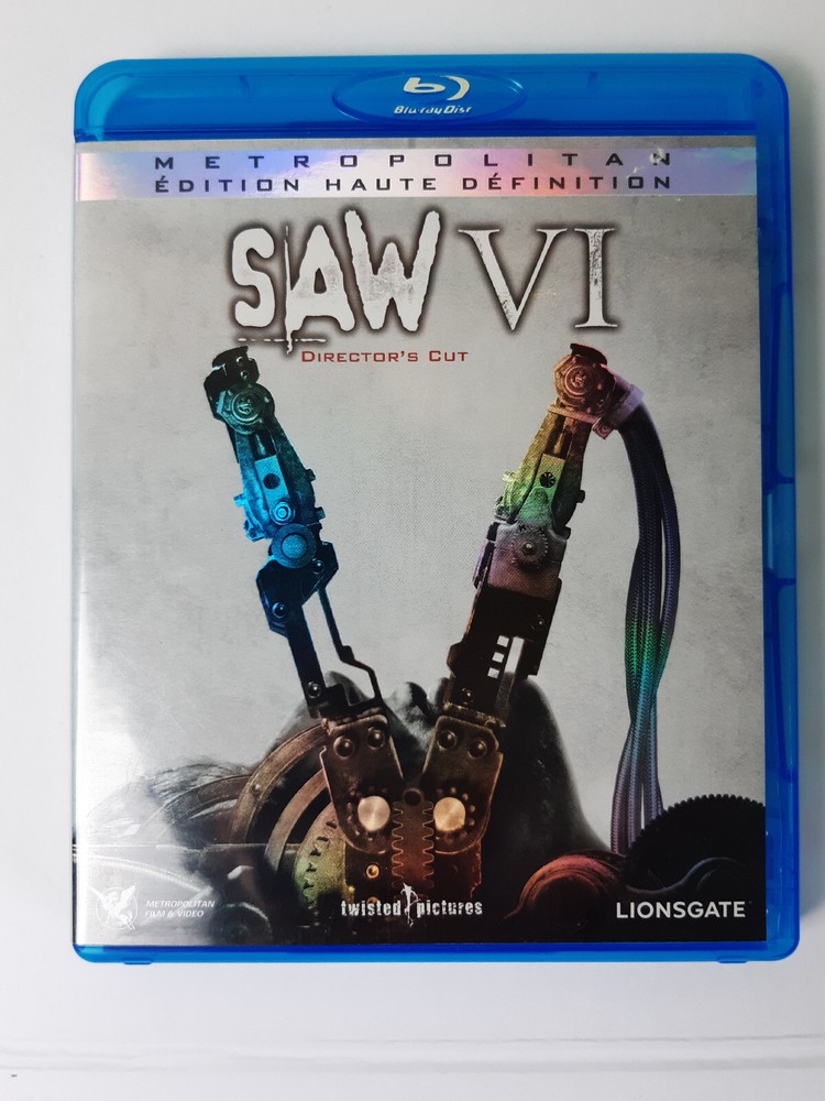 Bluray Film Saw VI 6 Director's Cut HD Français Anglais