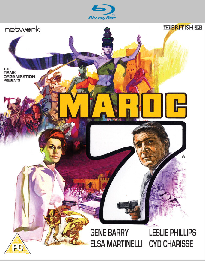 Maroc 7 (Blu-ray) Gene Barry Elsa Martinelli Leslie Phillips (UK IMPORT)