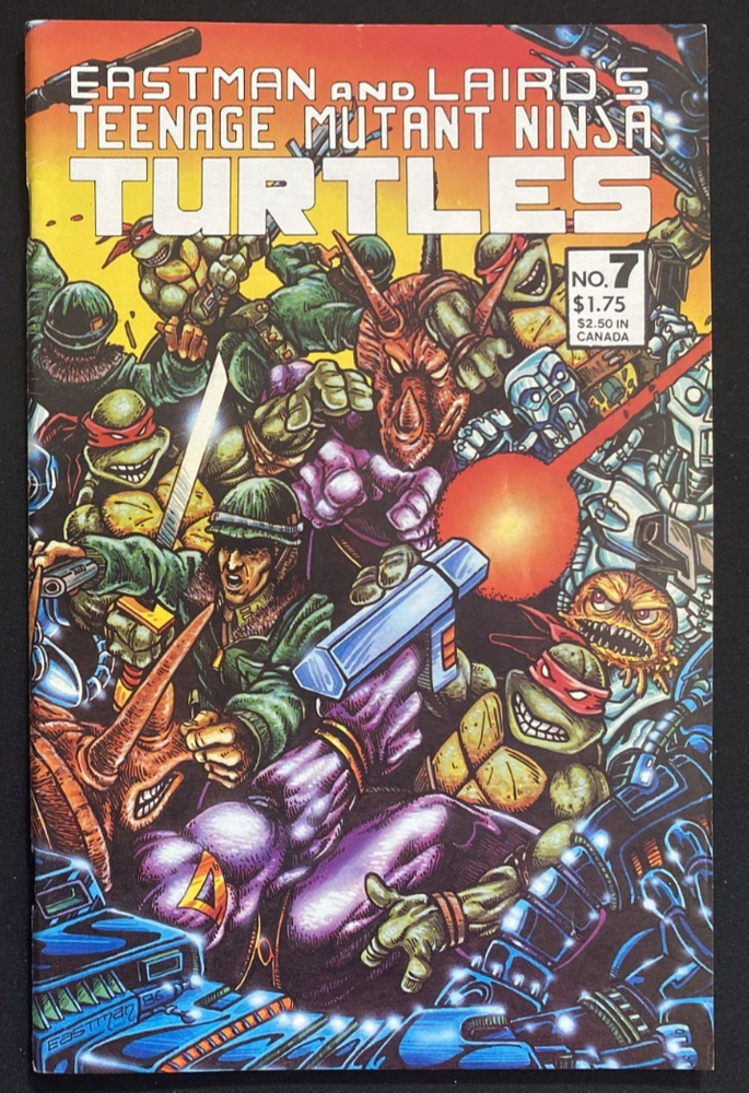 Teenage Mutant Ninja Turtles #7 (Mirage Studios March 1986)