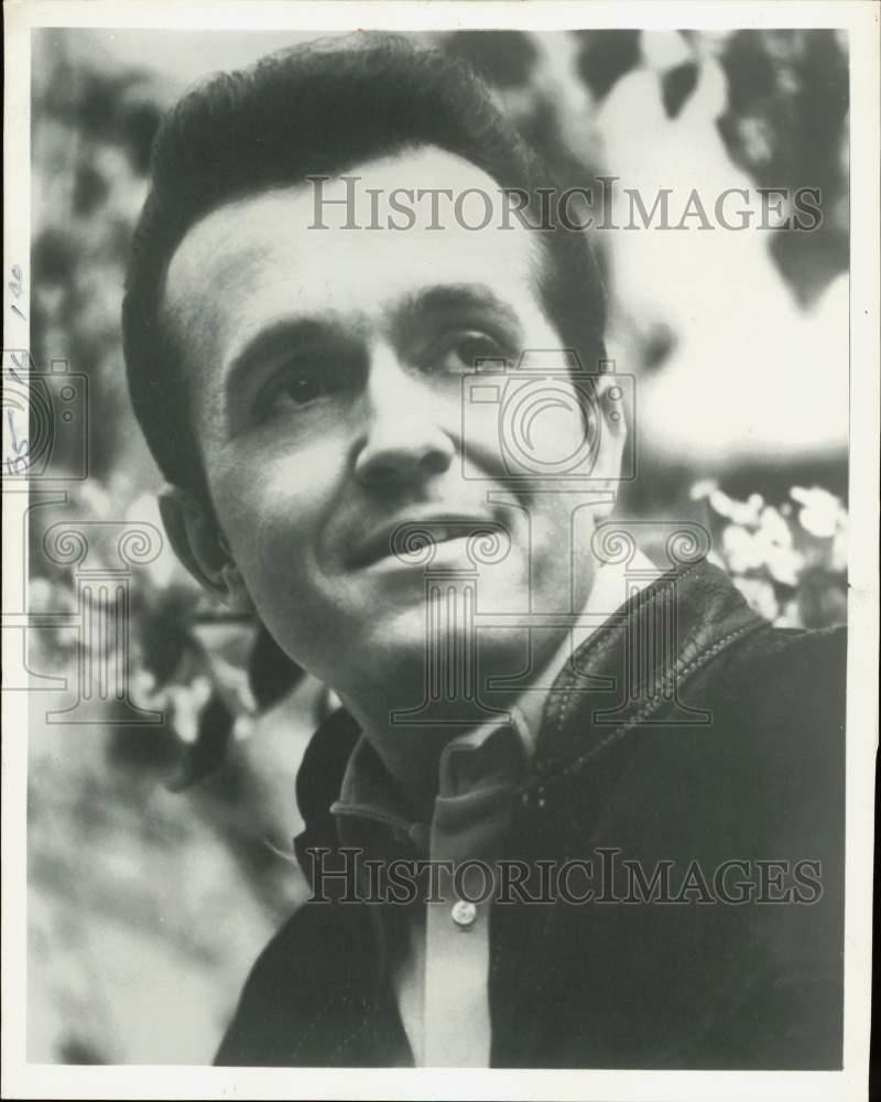 1971 Press Photo Singer & Composer Bill Anderson - afx16861