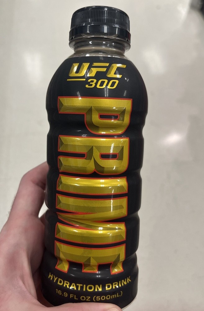 PRIME Hydration Drink UFC 300 Limited Edition Single Bottle Sealed SHIP NEXT DAY-image