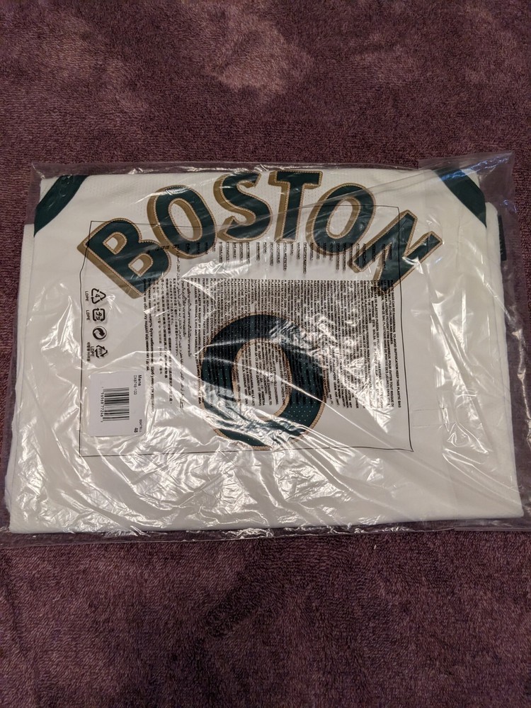 Nike NBA Jayson Tatum Boston Celtics Authentic City Edition Jersey Men Size 48 L