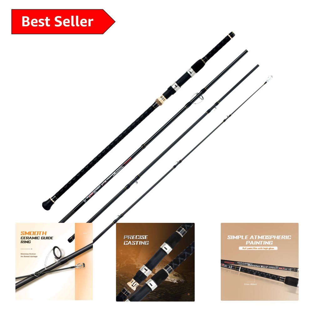 Sensitive & Strong Surf Fishing Rod - IM7 X-Carbon - Choose Your Length!