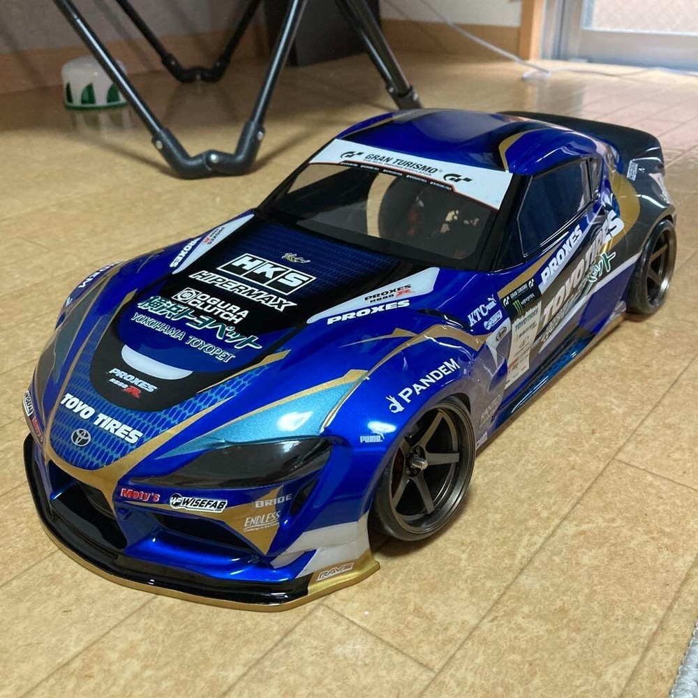 Yokomo A90 Supra RC Drift Body Kit for 1/10 Scale Radio Control Cars  