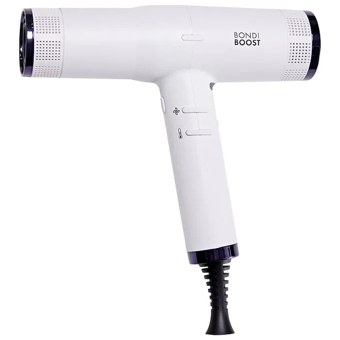 BondiBoost Sonic Dryer: Fast Lightweight Quiet 4 Temp 3 Speeds 2 NOZZLES NEW!!