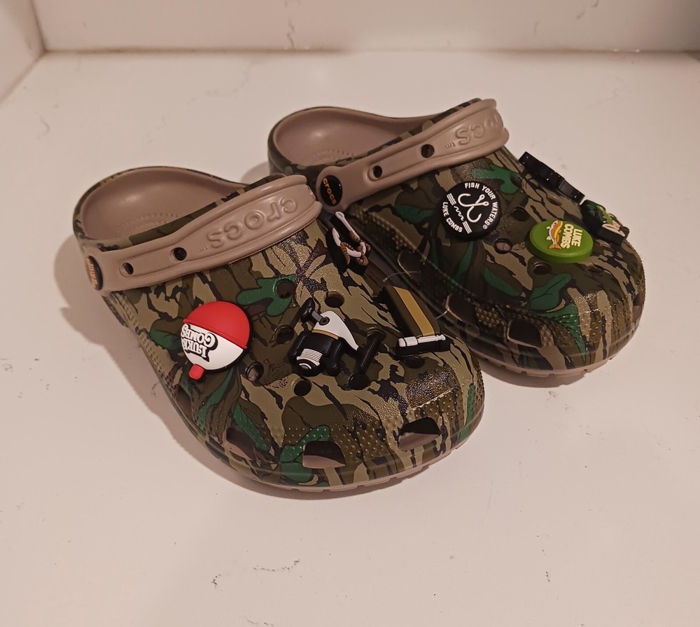 Crocs Classic Clog Camo Women's Sz 7 Men's Sz 5 Unisex Luke Combs