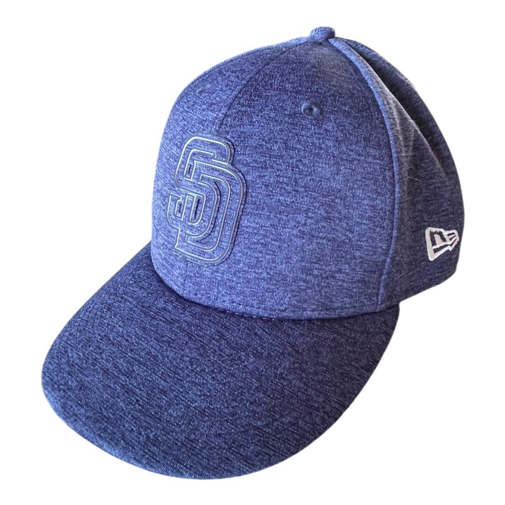 San Diego Padres New Era 59FIFTY MLB Official On Field Fitted Hat Cap 7 5/8 NEW