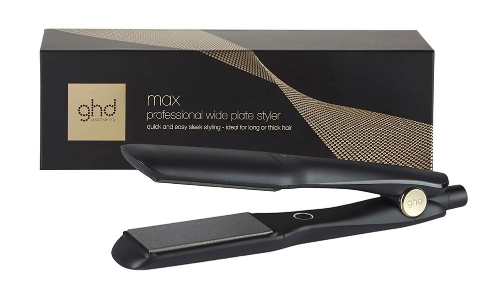 ghd Max Ceramic Wide Plate Hair Straightener Flat Iron G1013 Used No Box