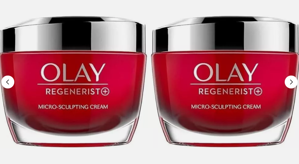 Olay Regenerist Plus Micro Sculpting Cream, 1.7 Ounce (Pack of 2)