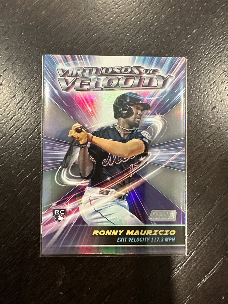 Ronny Mauricio RC 2024 Stadium Club Virtuosos of Velocity #VV-22
