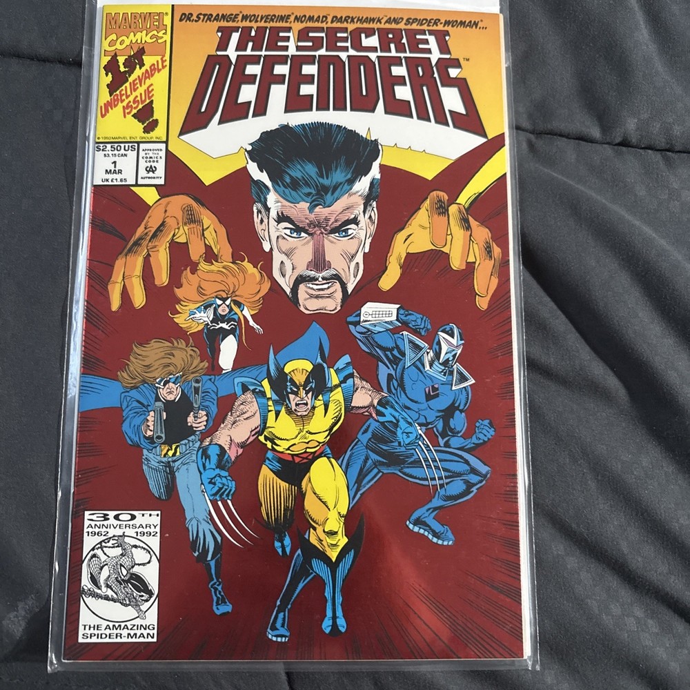 The Secret Defenders #1 (Marvel Comics March 1993)