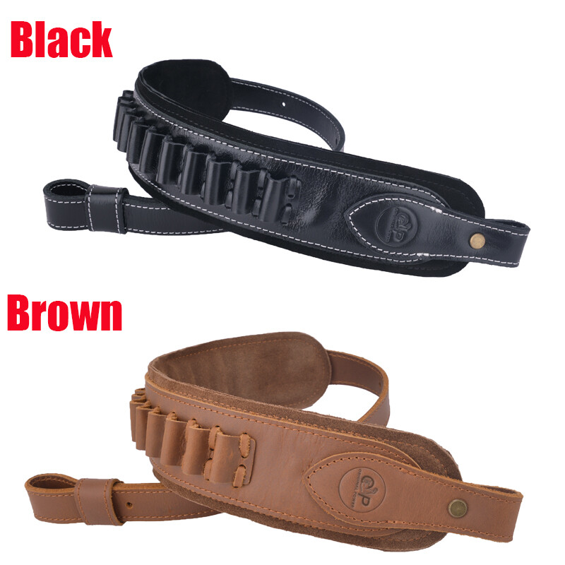 Rifle Sling Shotgun Sling Gun Belt Carry Strap .308 .357 .22MAG 12GA Leather