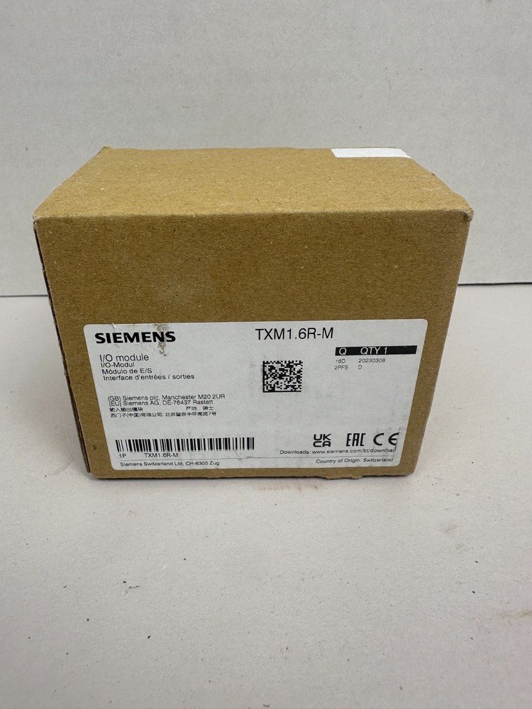 Siemens TXM1.6R-M 6 relay output module - New in original sealed box