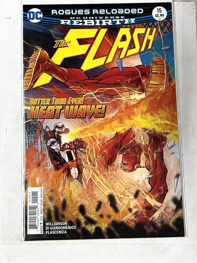 The Flash Rogues Reloaded #15 2017 DC Comics Direct Sale | Combined Shipping B&B