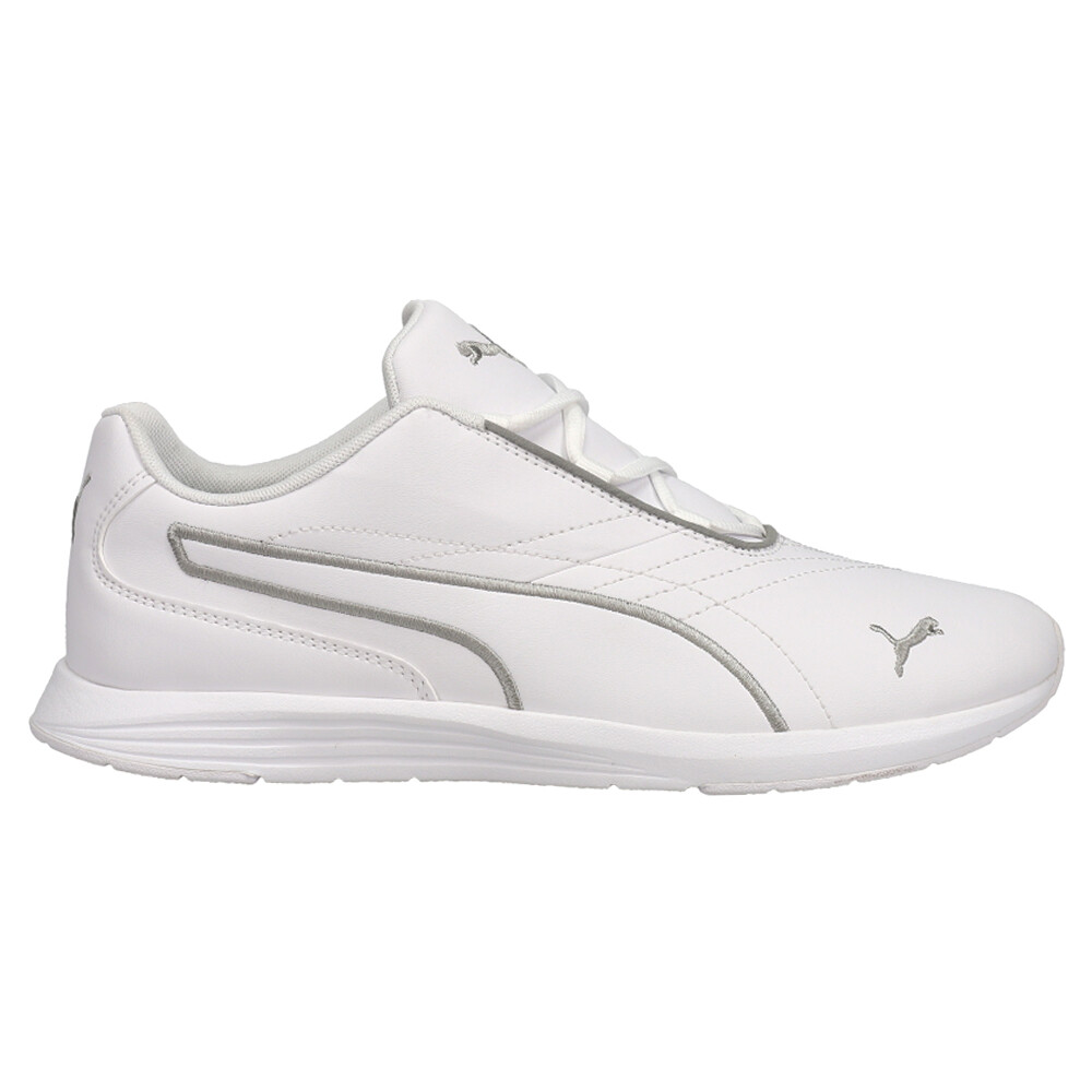 Puma Ella Lace Up Women’s Grey White Casual Sneakers 193919-01