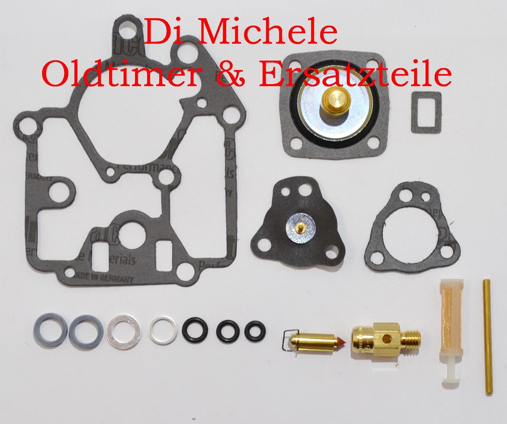 32 TLDA, 32 TLA, 34 TLA Weber Carburetor Repair Kit, VW Polo 900 Coupe, B. 0051