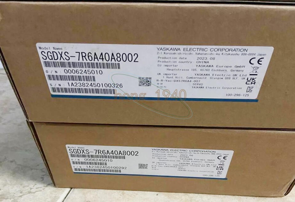 ONE NEW YASKAWA SERVO DRIVE SGDXS-7R6A40A8002