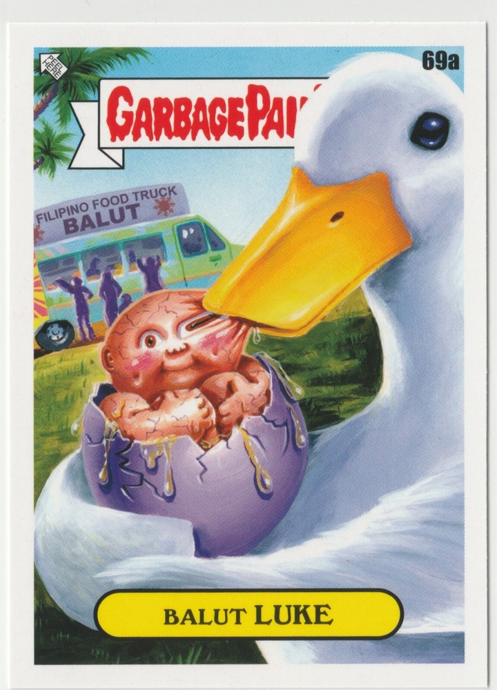 Balut Luke 69a Garbage Pail Kids GPK 2021 Food Fight Series Trading Card