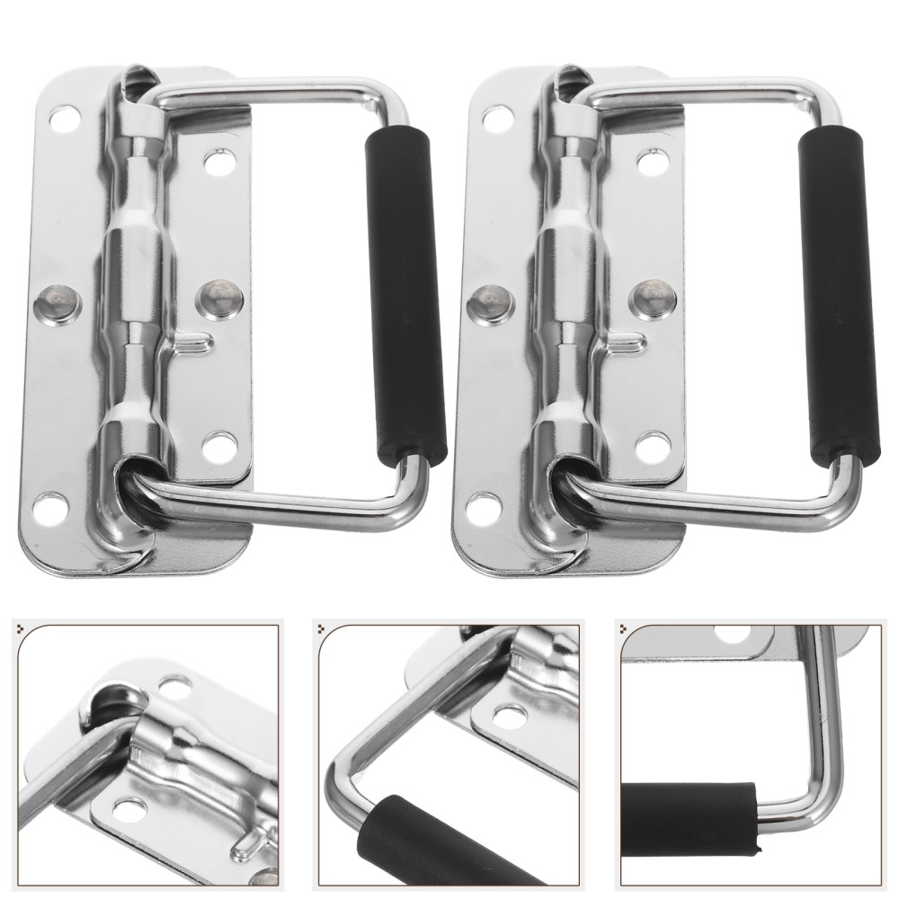 Set of 2 Heavy Duty Aircraft Box Cabinet Handles for Flight Cases