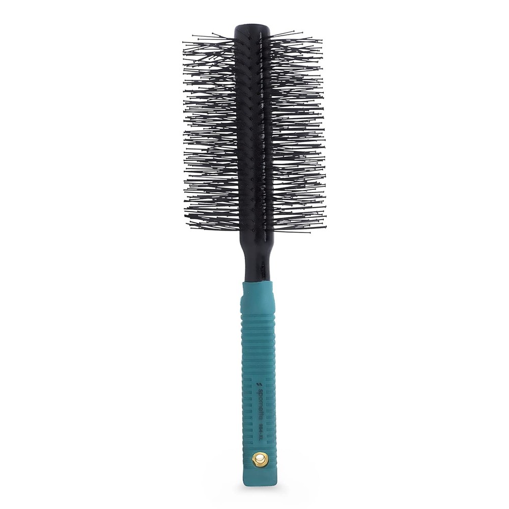 Spornette XL Round Nylon Bristle Brush for Voluminous Styling