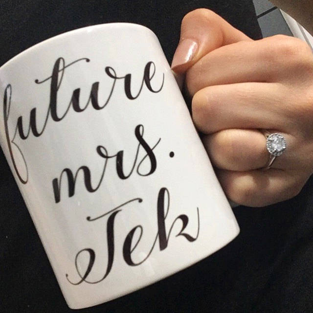 Future Mrs Mug Engagement Announcement Coffee Mug Proposal Mug Engagement Gift