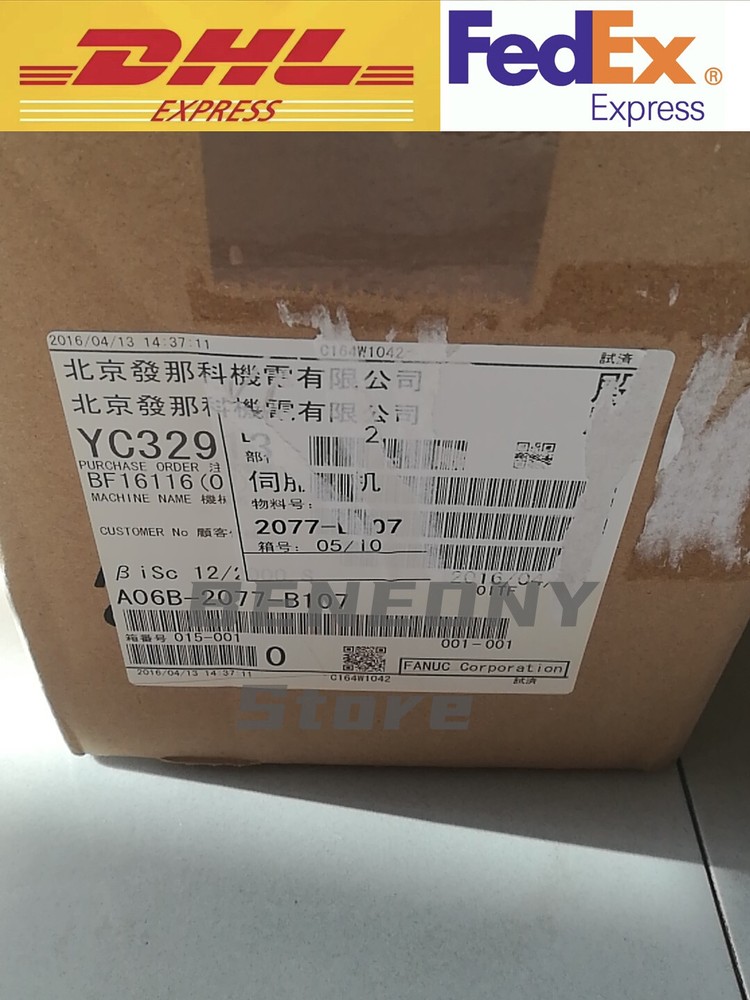 1PCS FANUC Servo Motor A06B-2077-B107 Brand New Fast shipping Via DHL