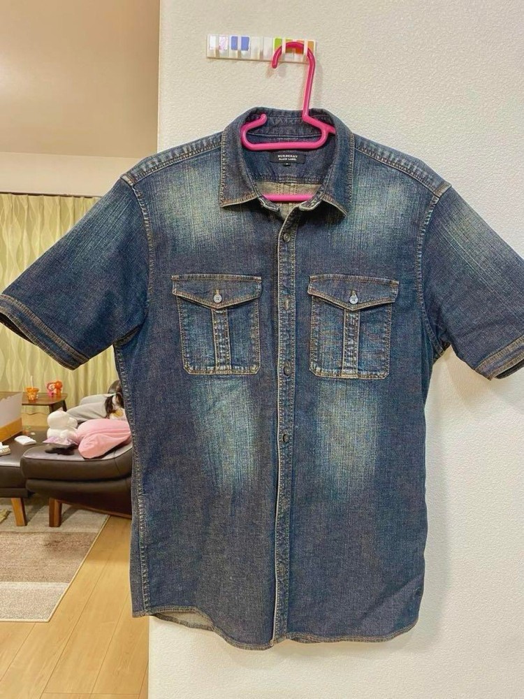 Burberry denim jacket Men's Fashion from Japan