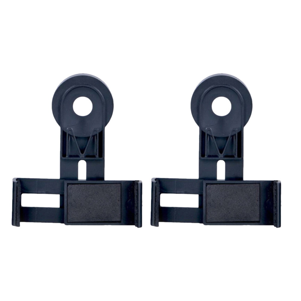 2 PCS Phone Telescope Bracket Photograph Clip Mount Binocular