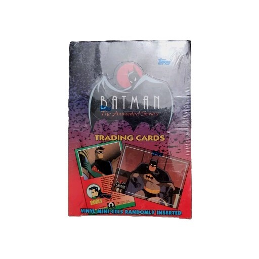 Batman The Animated Series 1993 Topps Trading Card Set Box Series 1 SEALED