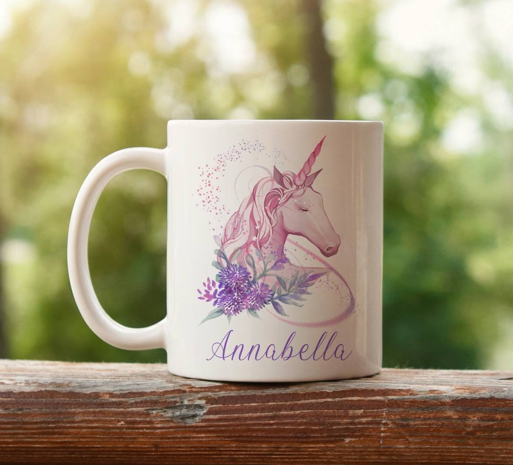 Personalised Unicorn Mug Personalised Unicorn Cup Unicorn Lover Personalised