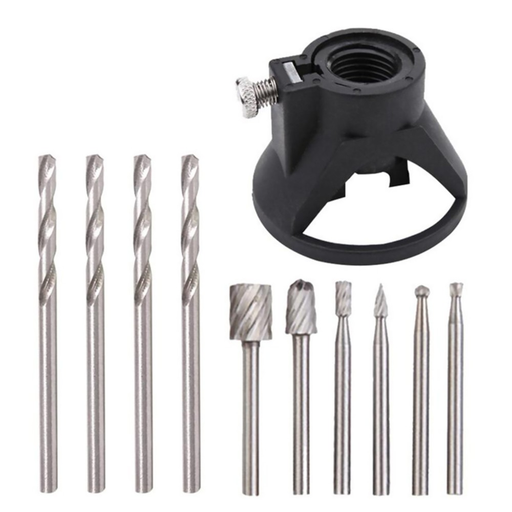 Dremel Multi Rotary Sanding Tool with HSS Router Drill Bits Set