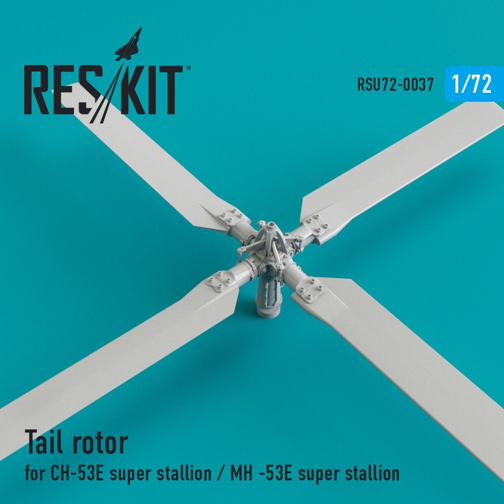 1:72 ResKit RSU72-0037 Tail Rotor for CH53E Super Stallion & MH53E Sea Dragon Model