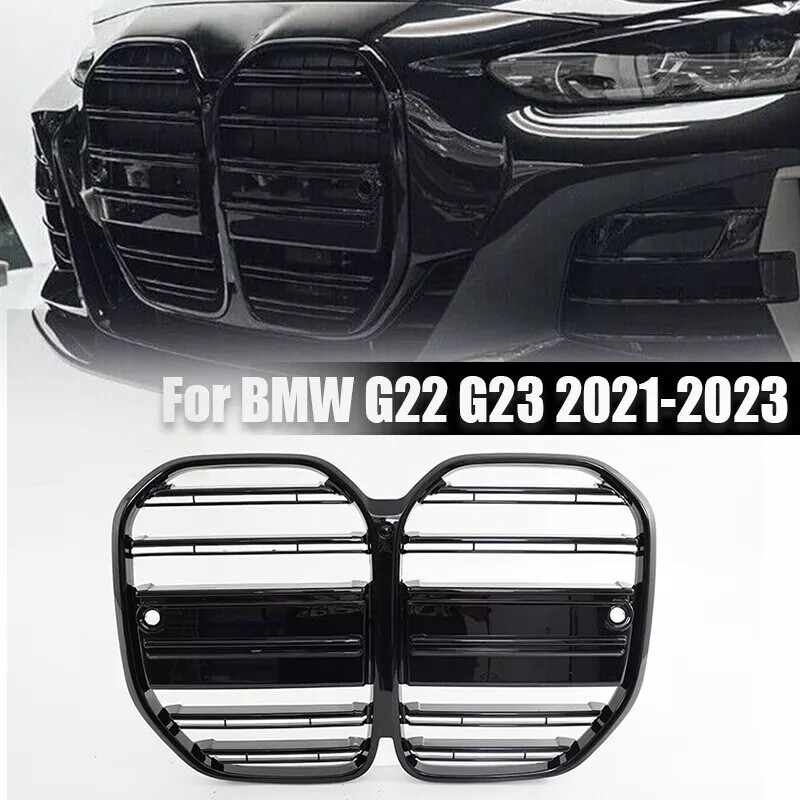 CLS Style Gloss Black Front Grille For 2021-2023 BMW 4 Series G22 G23 430i M440i