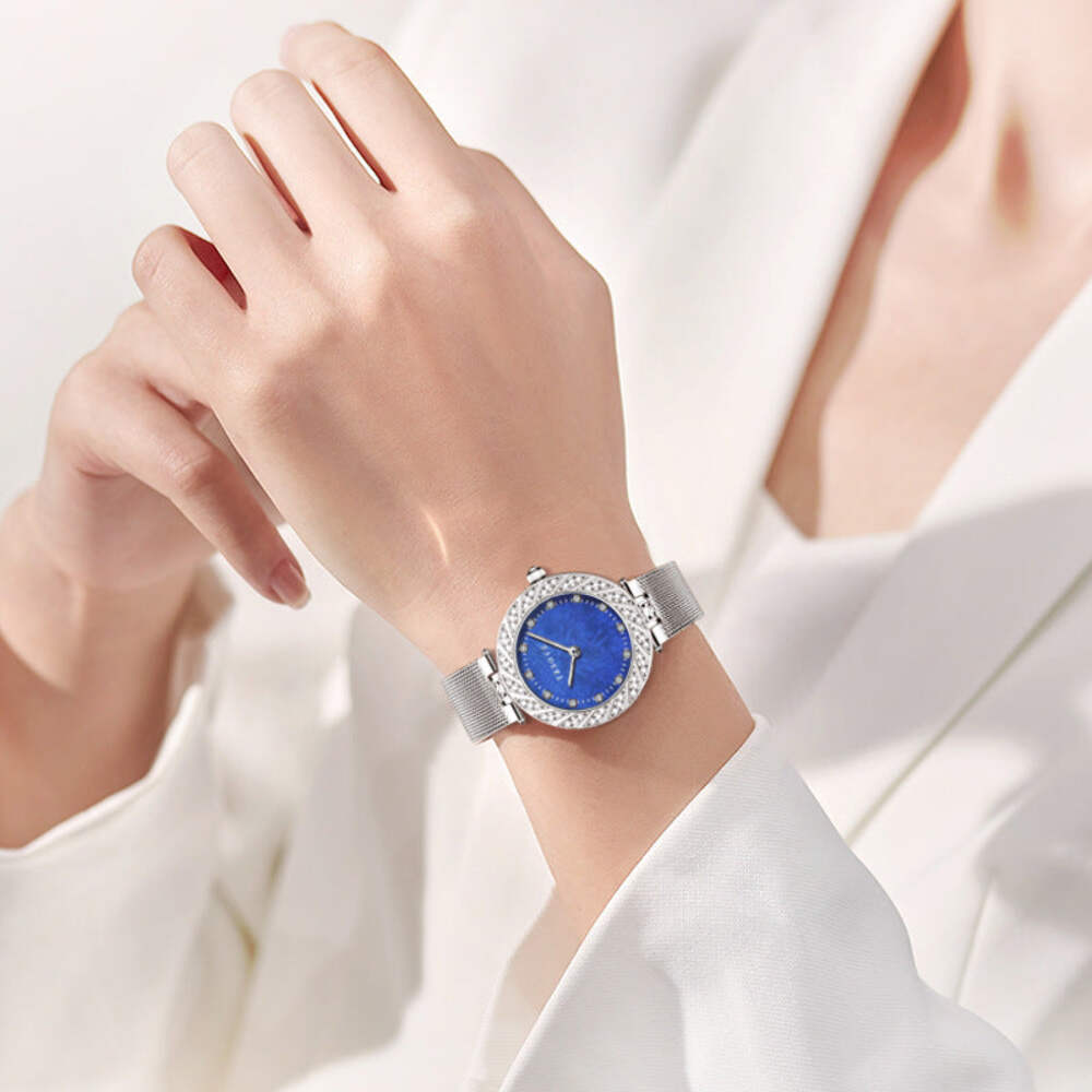 Women's Waterproof Quartz Watch with Full-Automatic Movement and Stainless Steel