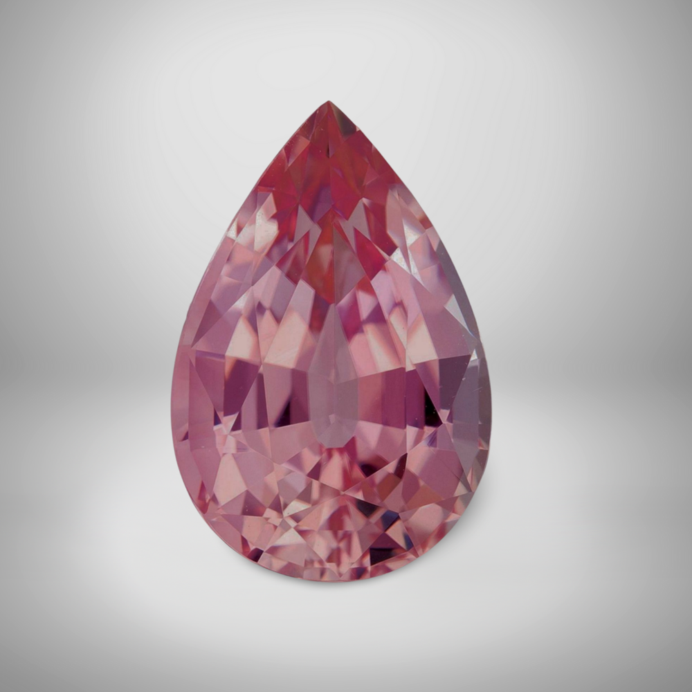 Pink Tourmaline Pear Cut Gemstone 4 Cts - 12x8 mm AAA+ Loose Gem