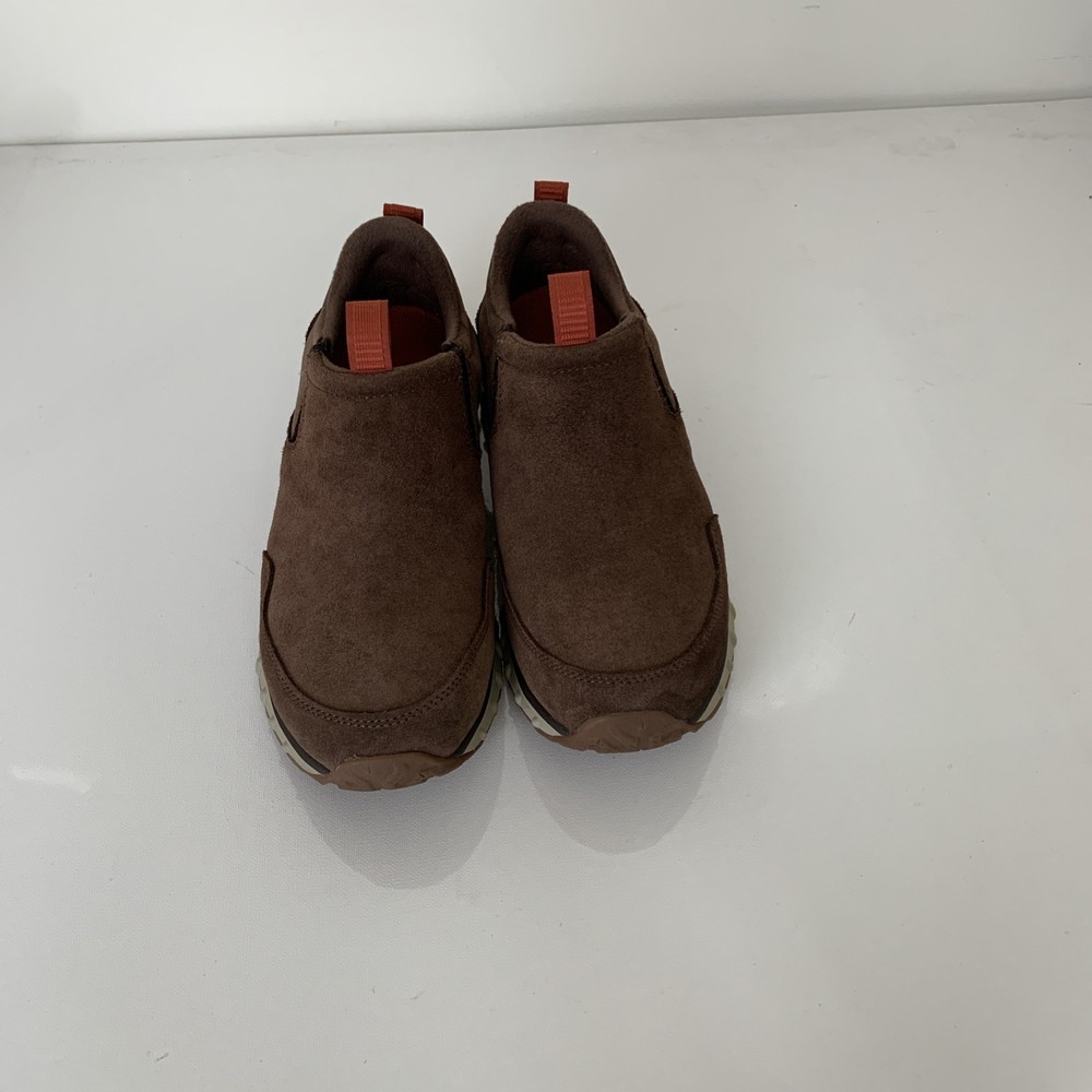 L.L Bean Men’s Waterproof Slip-On Comfort Shoes Brown Suede Size 7.5 Medium Rn71341