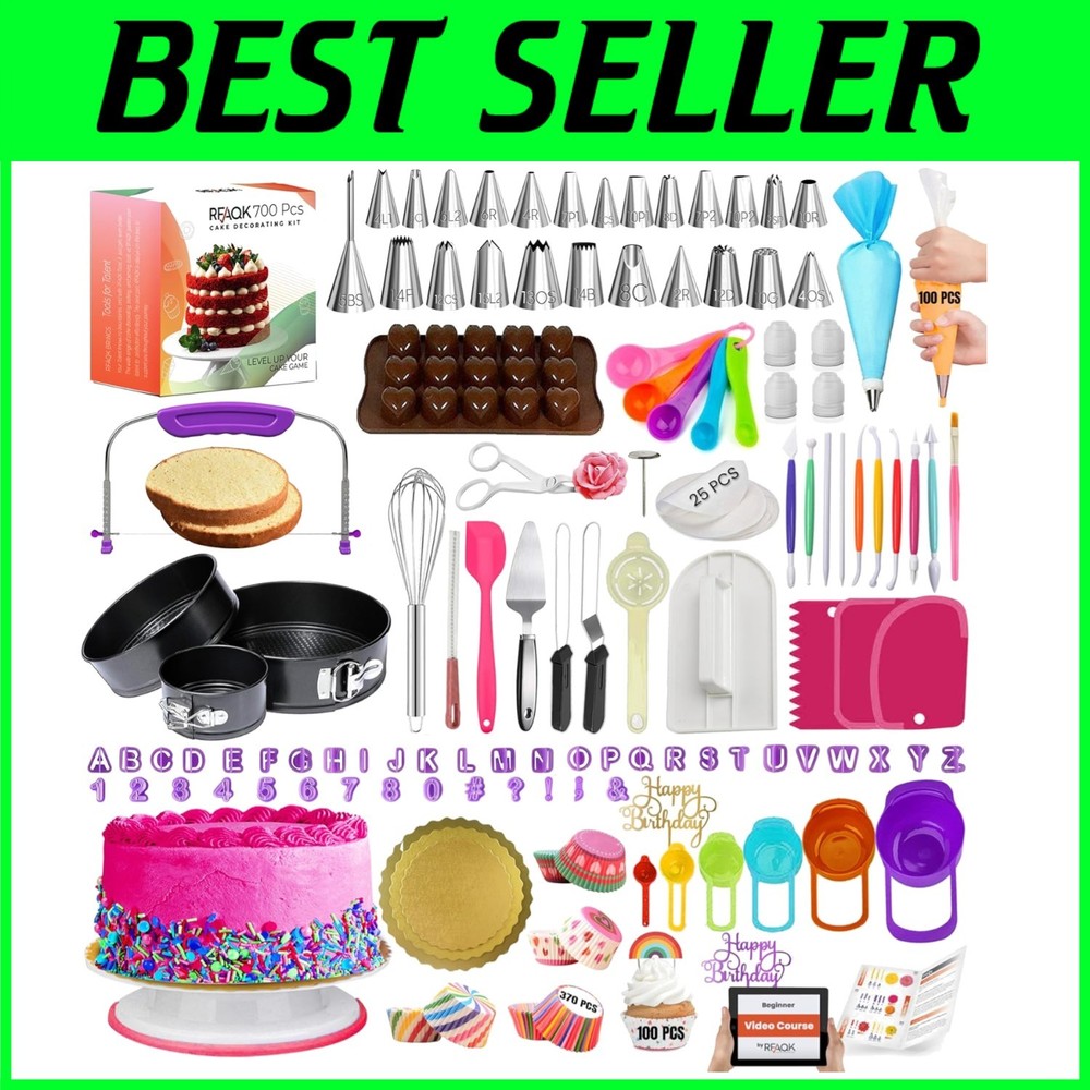 PCs Cake Decorating Kit with Baking Supplies - Cak