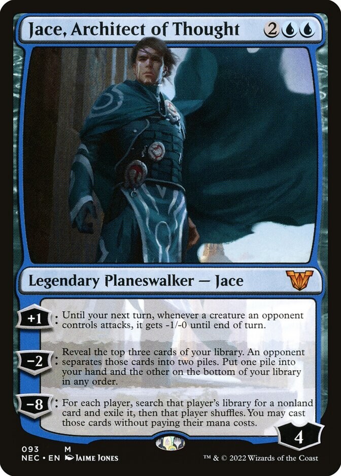 Jace, Architect of Thought [Neon Dynasty Commander] MTG