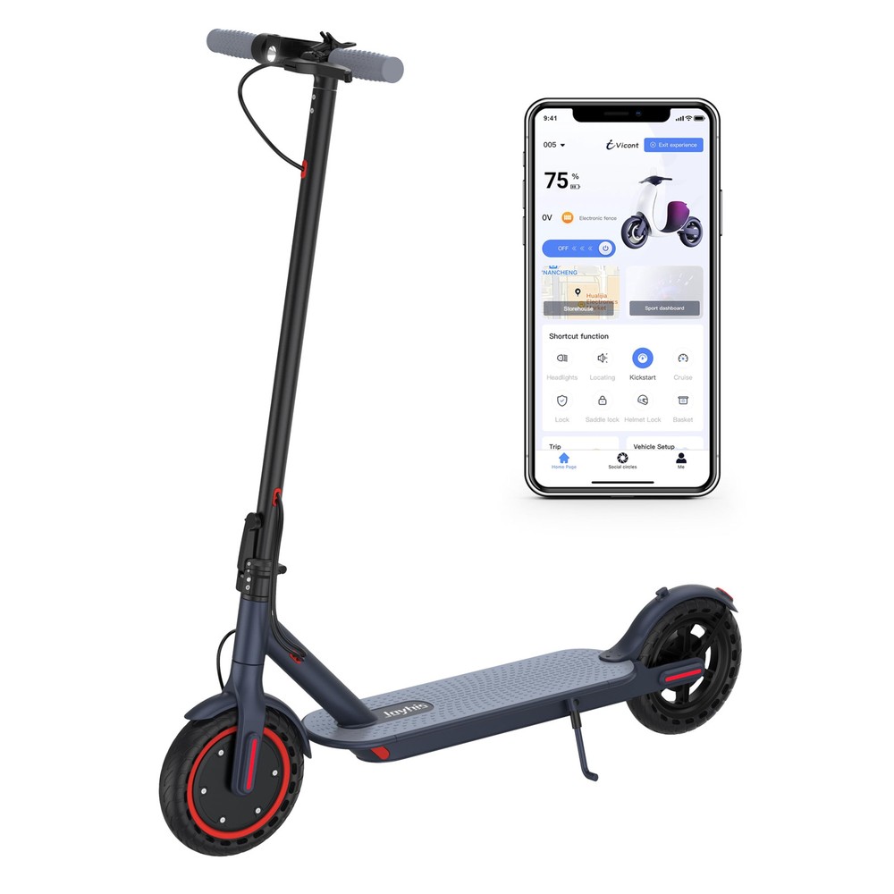 Powerful 350W Electric Scooter for Adults – 19 MPH & 23-Mile Range  
