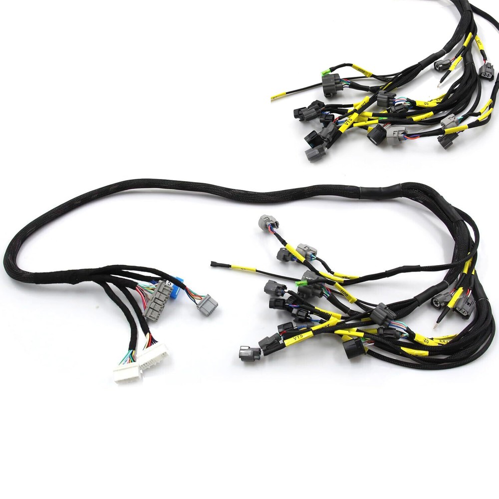 New Tucked Engine Wire Harness For 1992-2000 Honda Civic Integra OBD2 D&B-series