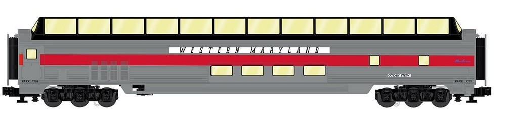 Lionel 2427070 O Scale Western Maryland Scenic Railroad Train Set  