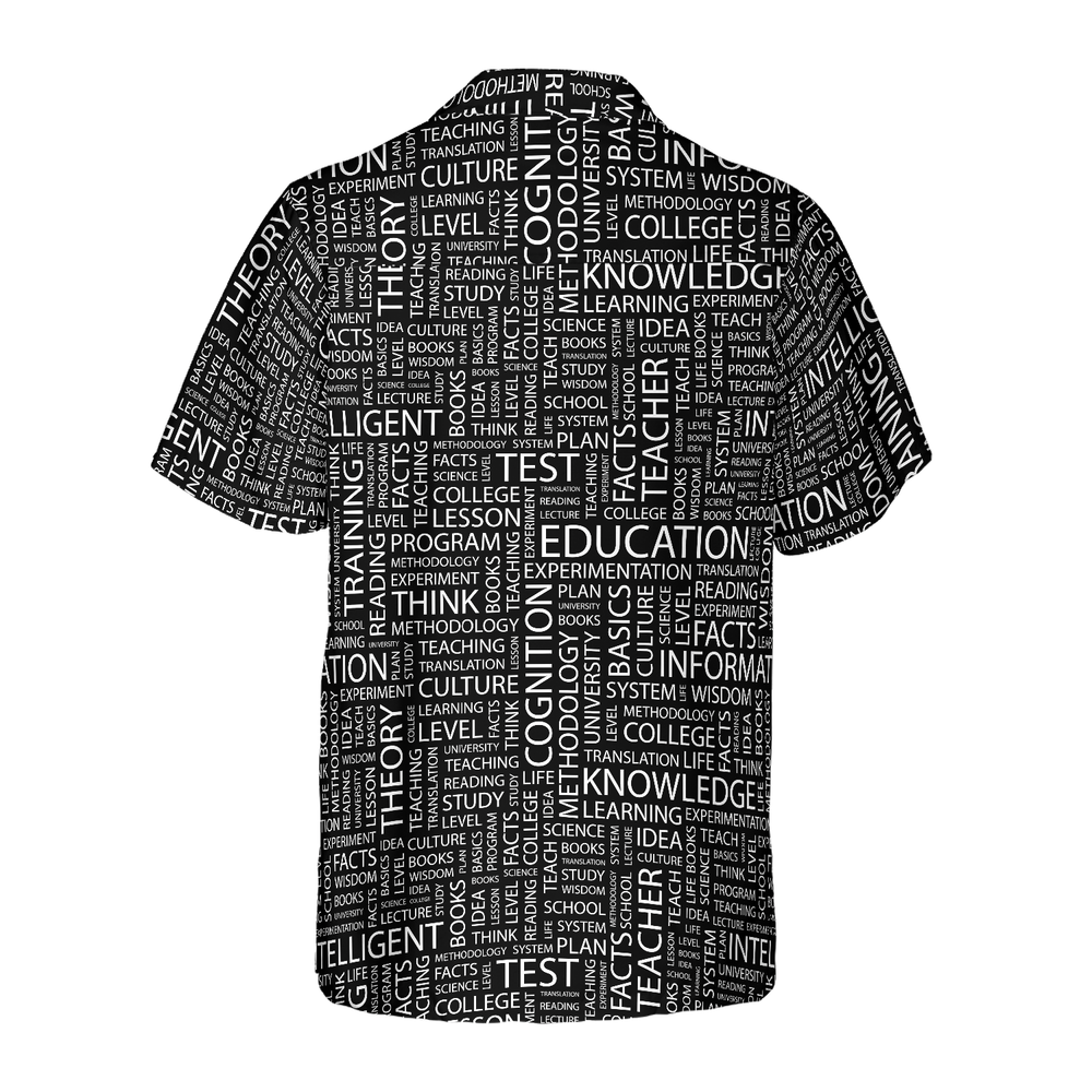 Educational Field Teacher Hawaiian Shirt for Educators and Professionals