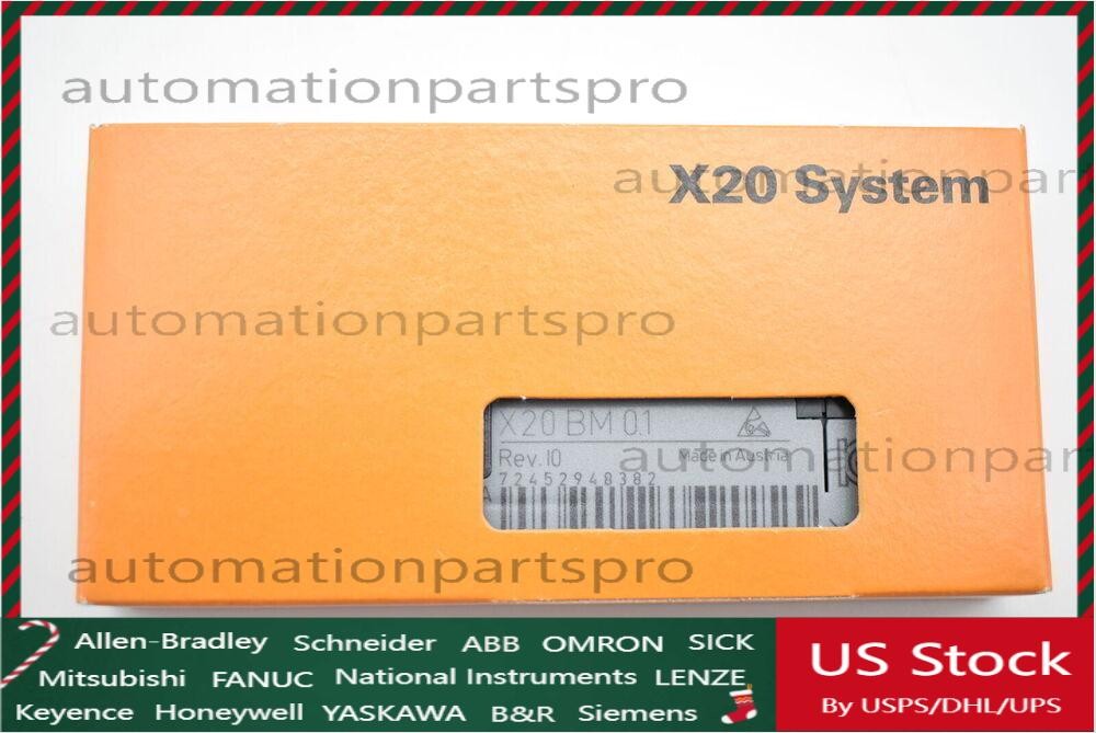 One B&R X20BM01 PLC Module X20 BM 01 New In Box Free Shipping One YEAR Warranty