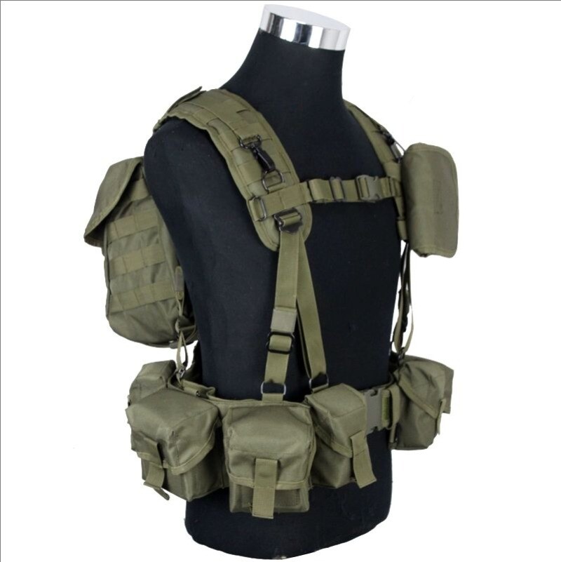 Russian Special Forces Smersh Tactical Combat Chest Vest – Authentic Military Training Gear Inspired by Rainbow 6