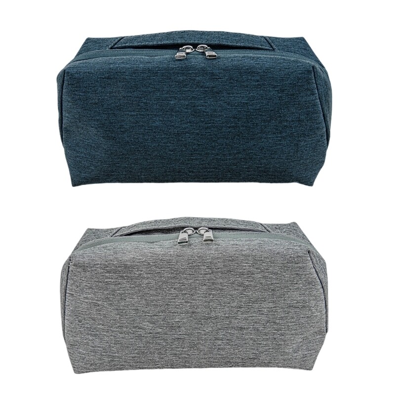 Large Capacity Travel Makeup Bag for Cosmetics and Toiletries