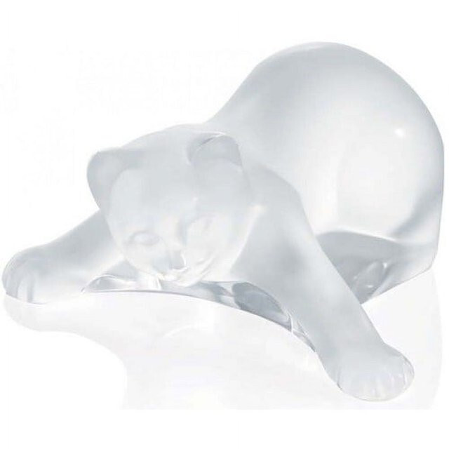 Lalique Crystal KITTEN PLAYING 1217400  -Brand New with Lalique Box Very  Rare