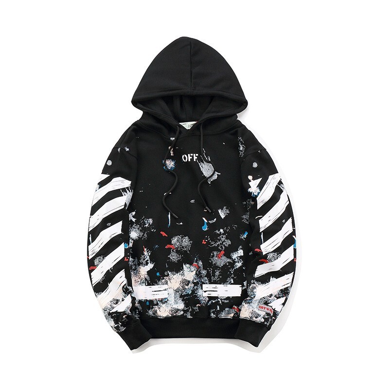 OFF WHITE casual Hoodie Virgil Abloh Pyrex Vision Street Sweatshirt Unisex New